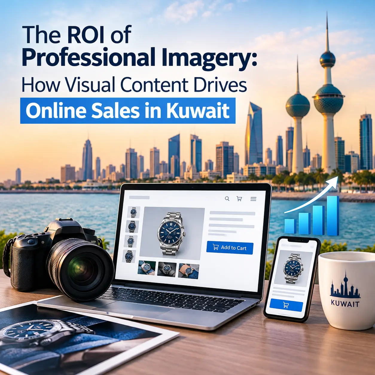 Professional imagery driving online sales in Kuwait